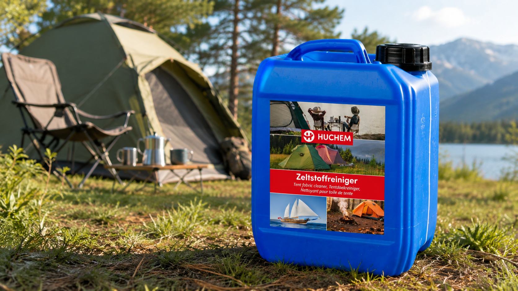Zeltstoff reinigen: So wird Ihr Zelt wieder strahlend sauber