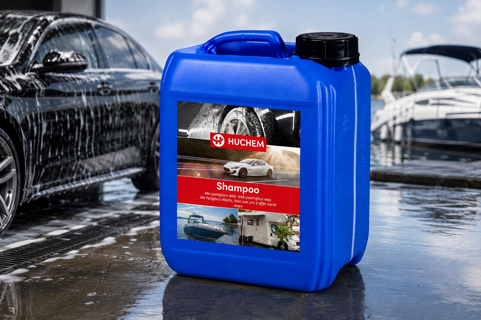 Autoshampoo mit Perleffekt-Wachs: Waschen und Schützen in einem Schritt