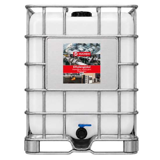 Huchem Ethylenglykol 30 % 600 L IBC (bis -15°C)