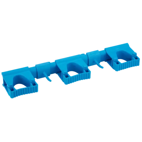 Vikan Vikan Hygienisches Hi-Flex Wandhaltersystem | 3 Klemmen + 2 Haken