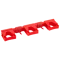 Vikan Vikan Hygienisches Hi-Flex Wandhaltersystem | 3 Klemmen + 2 Haken
