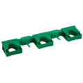 Vikan Vikan Hygienisches Hi-Flex Wandhaltersystem | 3 Klemmen + 2 Haken