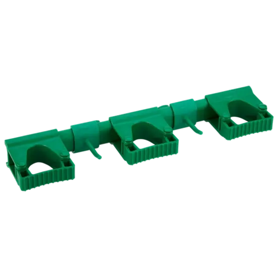 Vikan Vikan Hygienisches Hi-Flex Wandhaltersystem | 3 Klemmen + 2 Haken