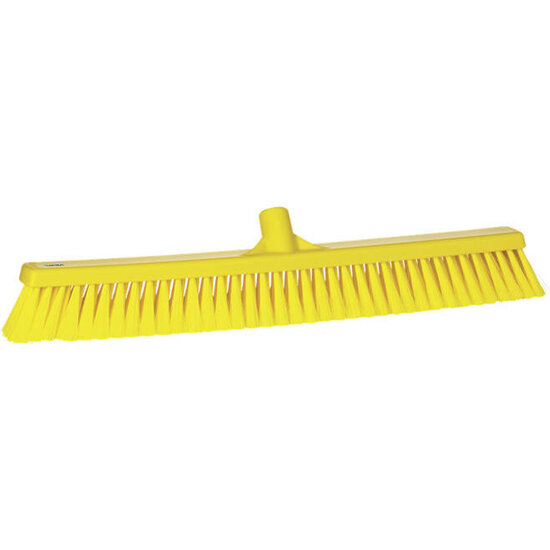 Vikan Besen breit Weich 61 cm – Professioneller Bodenbesen | Staub & feiner Schmutz
