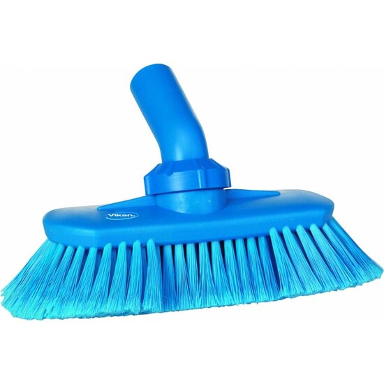 Vikan Wandbürste mit Wasserdurchlauf | Weich | Winkelverstellbar | Hygiene | Lebensmittel | Vikan