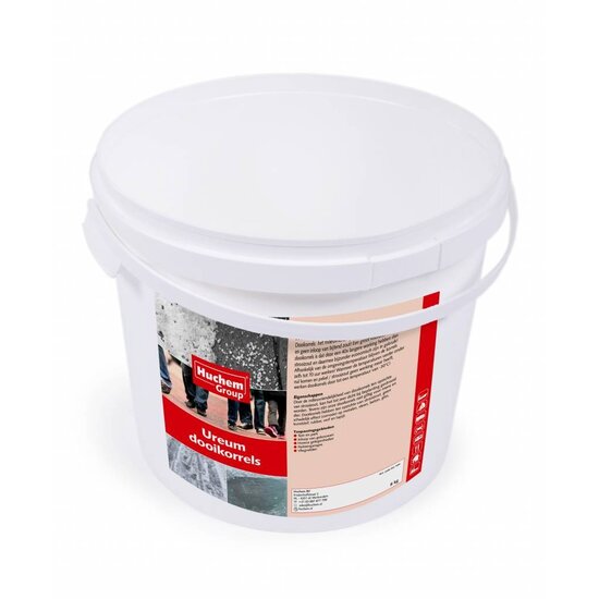 Huchem Harnstoff-Auftaugranulat 8 kg | Langwirkendes, weniger korrosives Auftaumittel | Umweltfreundlich
