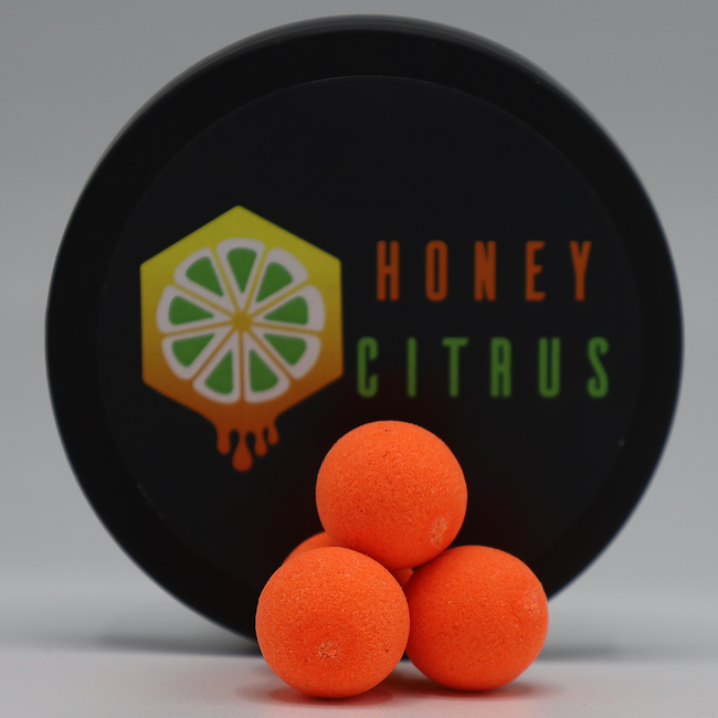 CC Solution Boilies Premium Range – Honey Citrus – Fluo Pop-ups – 15mm