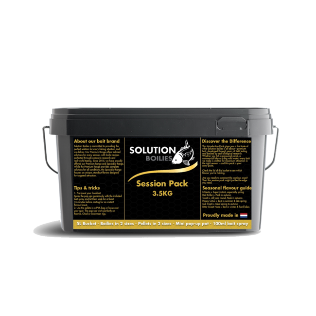 CC Solution Boilies Honey Citrus Session Pack – Komplet 5L agnsæt