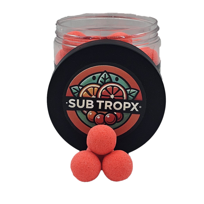 CC Solution Boilies Specialist Range – Sub TropX – Fluo Pop-ups – 15mm