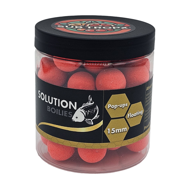CC Solution Boilies Specialist Range – Sub TropX – Fluo Pop-ups – 15mm
