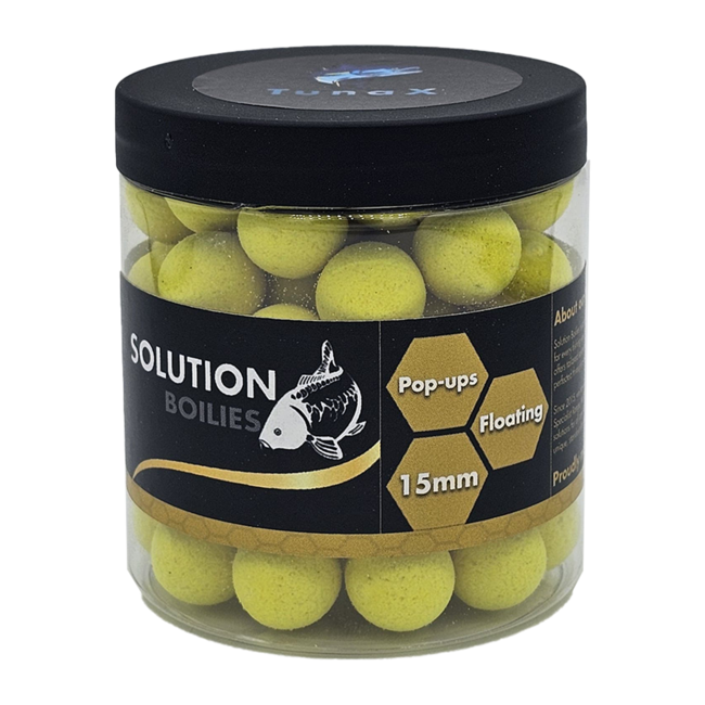 CC Solution Boilies Specialist Range – TunaX – Fluo Pop-ups – 15mm