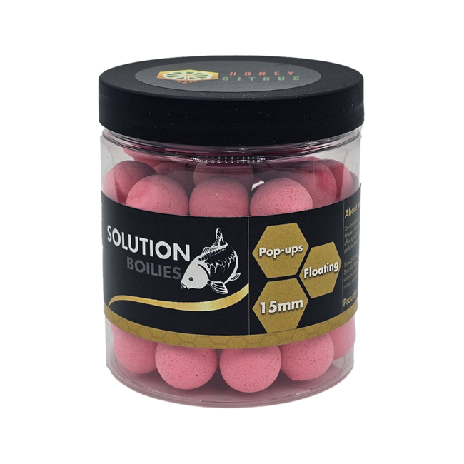 CC Solution Boilies Premium Range – Honey Citrus – W/O Pop-ups – 15mm