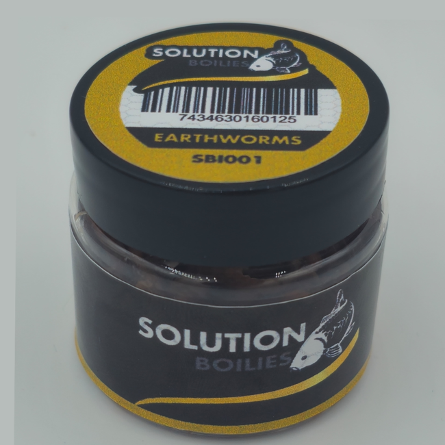 CC Solution Boilies Real Ones Jelly Worms – Gusanos de imitación realistas para pesca de carpas