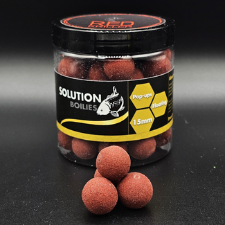 CC Solution Boilies Premium Range – Red Kriller – FS Pop-ups - 15mm