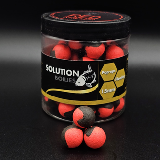 CC Solution Boilies Premium Range - Red Kriller Duo’s - Pop-up - 15mm