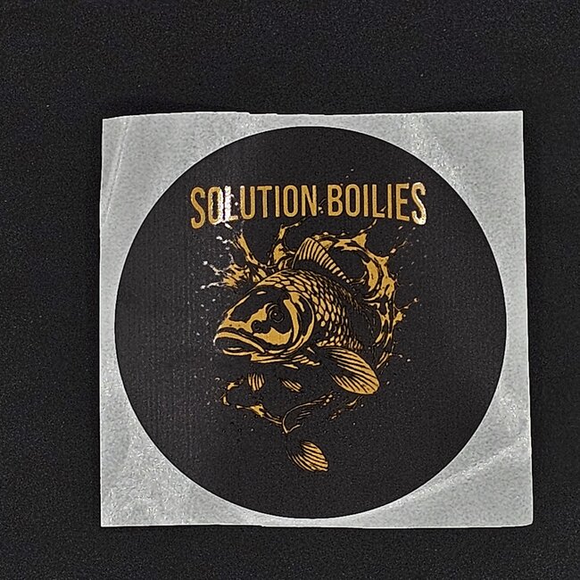CC Solution Boilies Gratis 3-delige sticker pack – exclusieve karper designs op vinyl