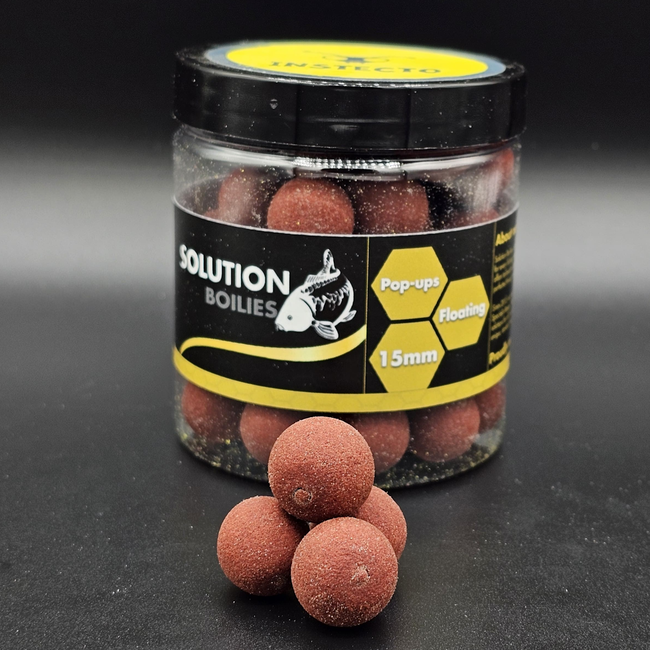 CC Solution Boilies Premium Range – InStecto – FS Pop-ups – 15mm