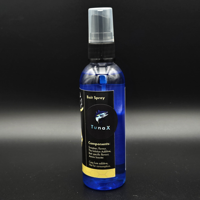 CC Solution Boilies Spray d’Appât TunaX – 100ML de puissance au poisson pour votre esche