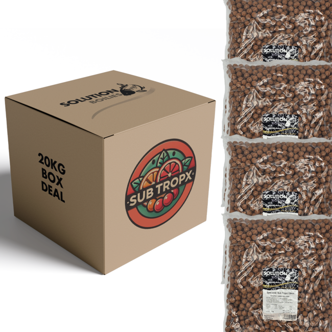 CC Solution Boilies Specialist Range - Sub TropX Boilies - 20KG - Box Deal