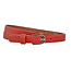 Dames Riem Rood Smal - Geschikt als Tailleriem - 2 cm - Smalle Broekriem