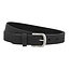 Leren Riem voor Dames - Breedte 3 cm - Zwart