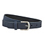 Leren Riem voor Dames - Breedte 3 cm - Blauw