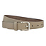 Leren Riem voor Dames - Breedte 3 cm - Taupe