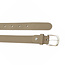 Leren Riem voor Dames - Breedte 3 cm - Taupe