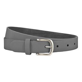 Leren Damesriem 3 cm - Grijs