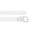 Leren Riem voor Dames - Breedte 3 cm - Wit
