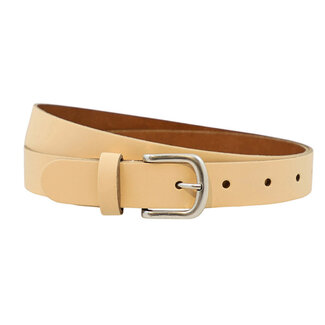 Leren Damesriem 3 cm - Zalm