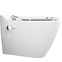 Oppio Pluto WC-Douche Suspendu Blanc Brillant – Inclus Abattant Softclose