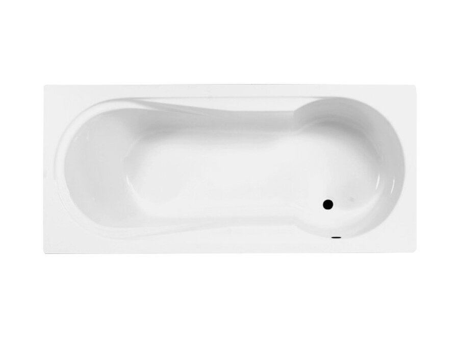 Bob bad met douchegedeelte 180x80x42cm