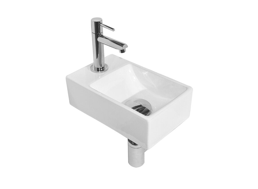 Fonteincombinatie Wonder Links glans-wit