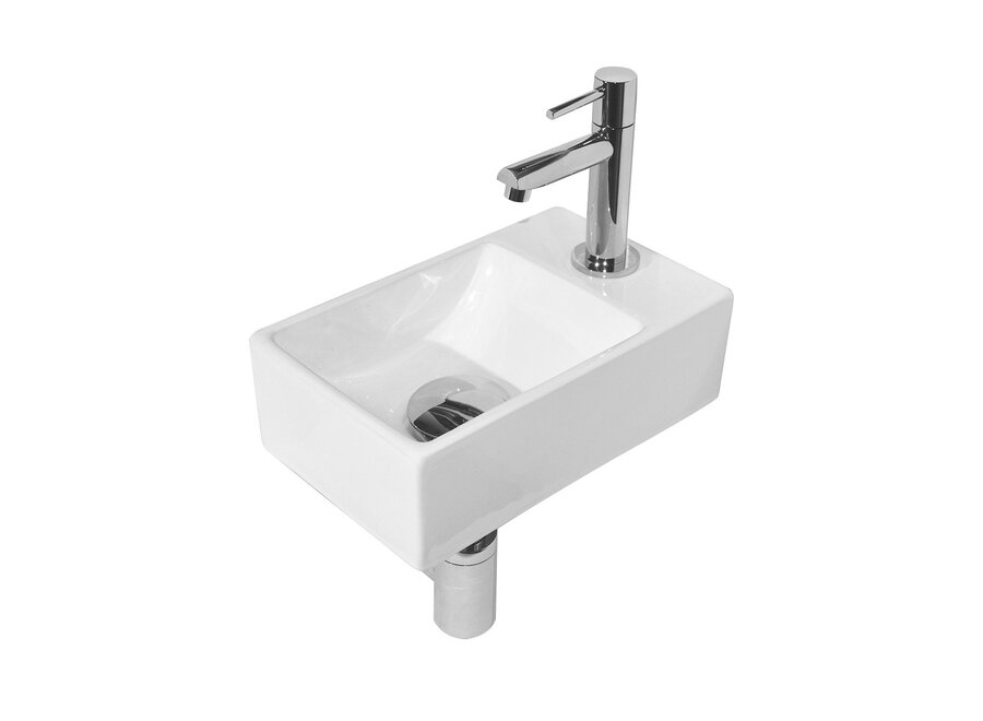 Fonteincombinatie Wonder Rechts glans-wit