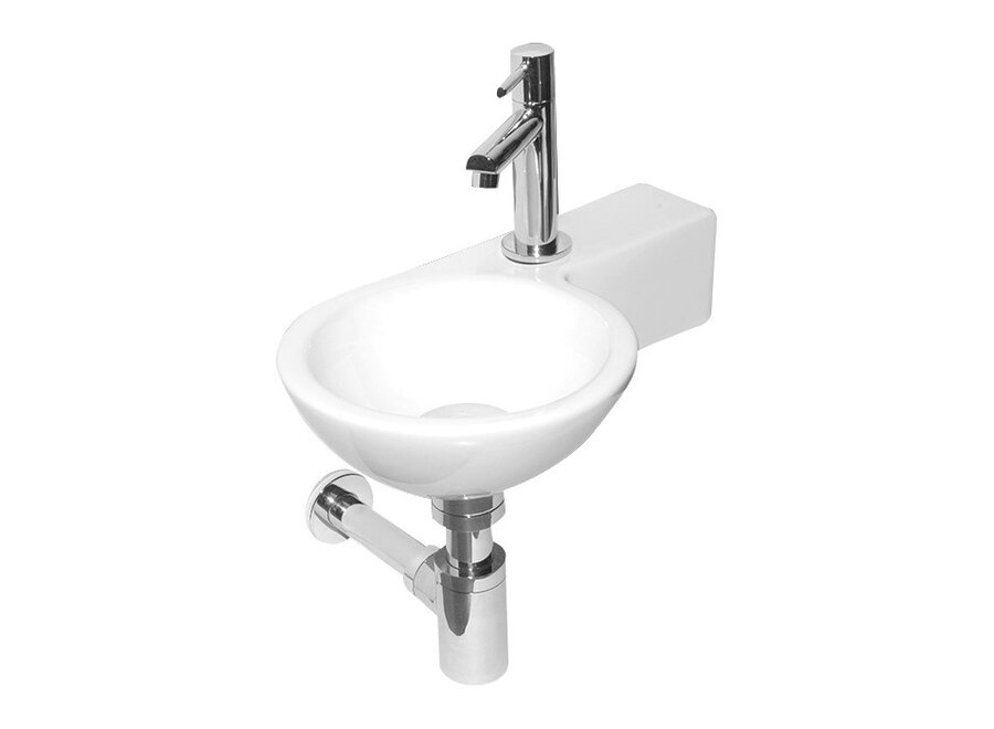 Fonteincombinatie Step Rechts glans-wit