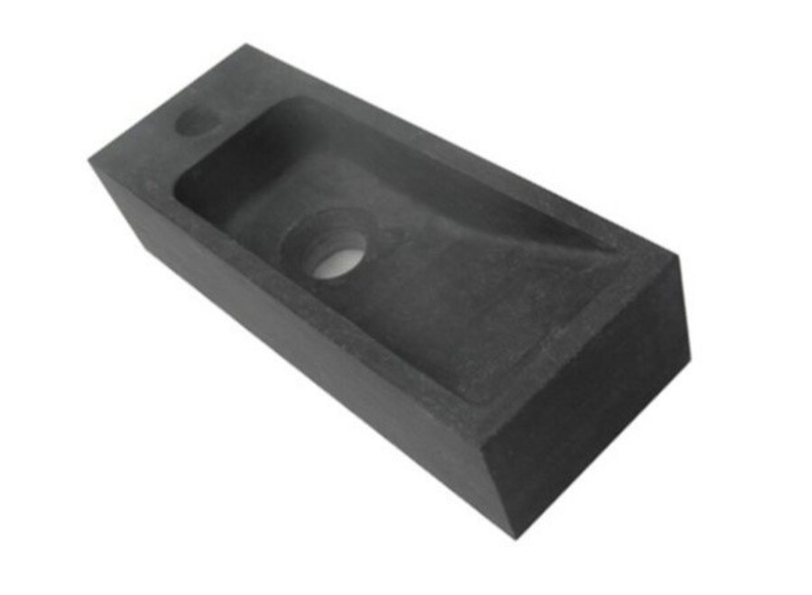 Fontein Zurich links Limestone 38x14x8cm