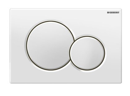 Geberit Plaque de déclenchement Sigma01 blanc alpin – 115.770.11.5
