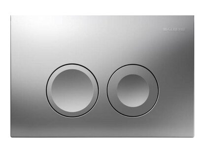Geberit Plaque de déclenchement Delta25 chrome mat – 115.125.46.5