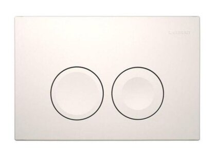 Geberit Plaque de déclenchement Delta25 blanche – 115.125.11.5