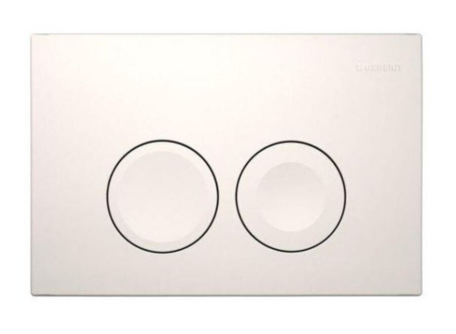 Geberit Bedieningspaneel Delta25 wit – 115.125.11.5