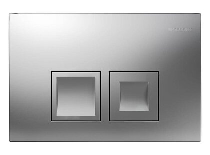 Geberit Plaque de déclenchement Delta35 chrome mat – 115.135.46.5