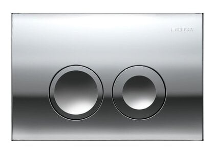 Geberit Bedieningspaneel Delta25 glans chroom – 115.125.21.5