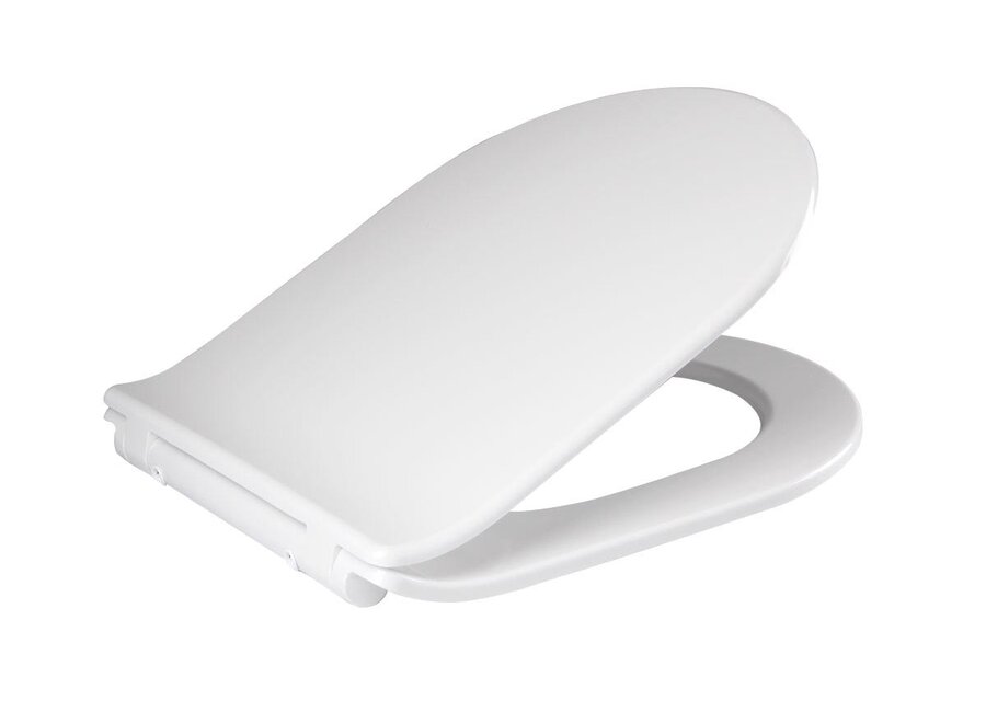 Thin-Line one-touch soft-closing toiletzitting