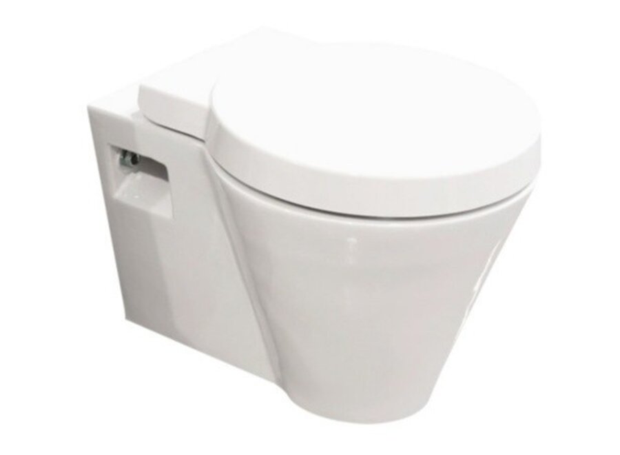 Hanes wandcloset 53cm incl.zitting