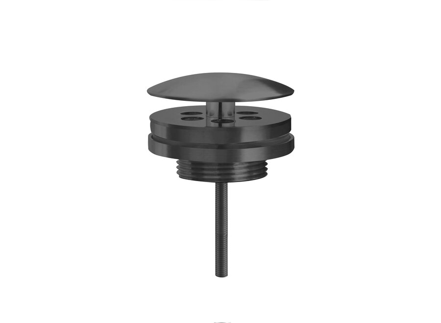 Moya low fontein afvoer plug 5/4 gunmetal