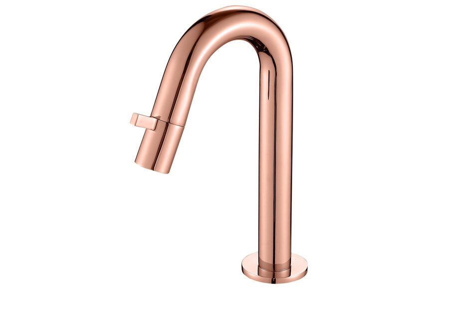 Lyon toiletkraan Baldini rose-mat-goud