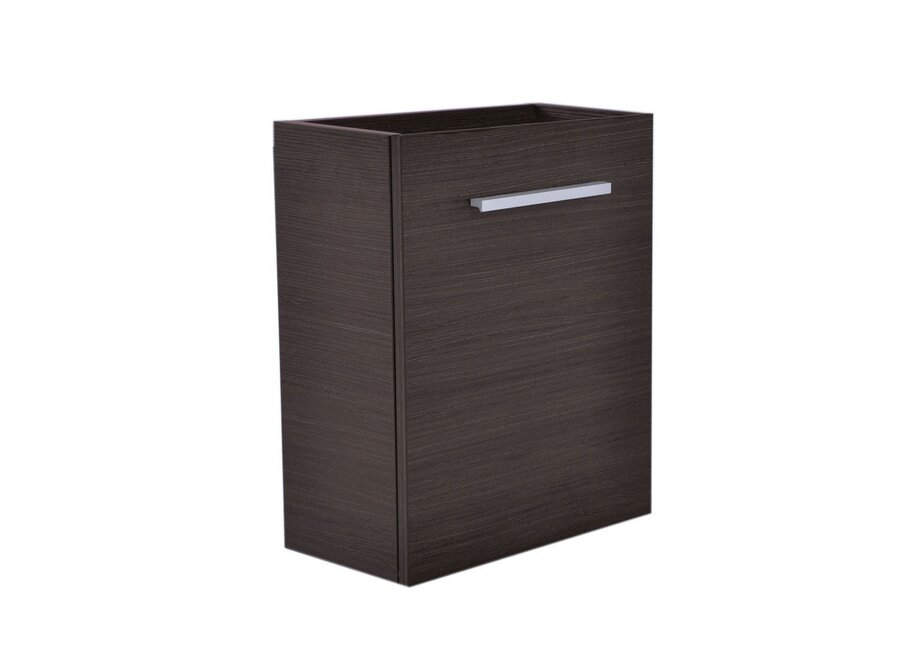 fonteinkast tbv HS fonteintje l/r 1 deur 40x21 houtnerf grijs