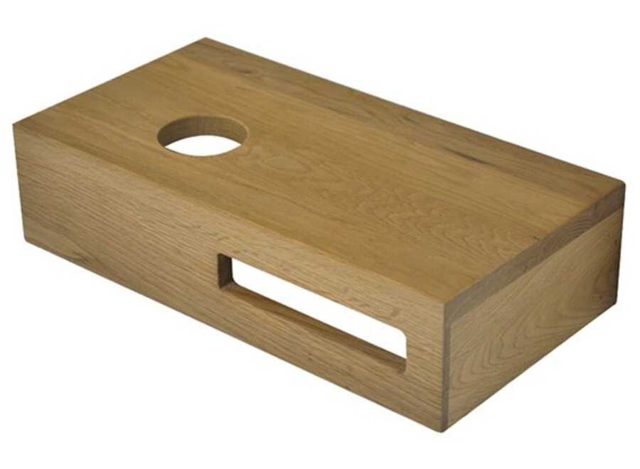 Oak planchet 40 x 21 x 10 cm links