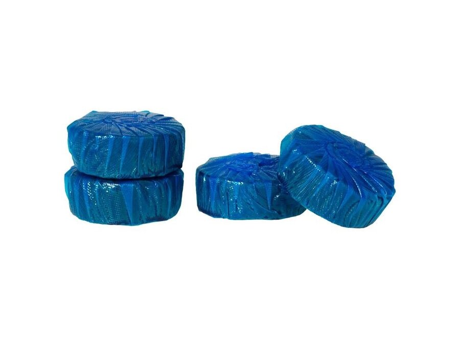 Toiletblokjes blauw tbv Geberit - set à 12 stuks
